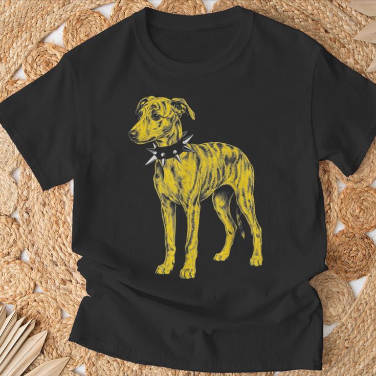 Rocker Greyhound パンクメタルロックンロールミュージックドッグ Tシャツ 高齢者への贈り物