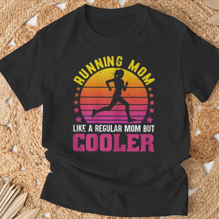 Running Mom Marathon Runner Regalo Del Día De La Madre Camiseta unisex Regalos para ancianos