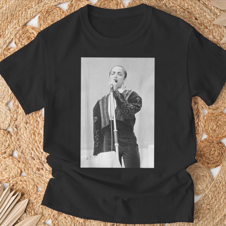 Sadeing Live Aid Your Love Is King London 1985 Tシャツ 高齢者への贈り物