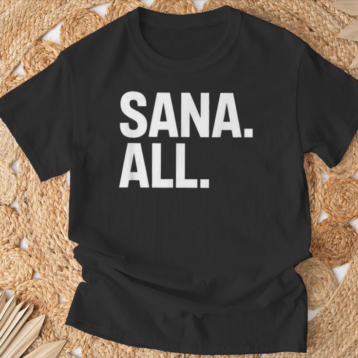 Sana All Filipinolang Phrase Pinoy Meme レディース メンズ Tシャツ 高齢者への贈り物