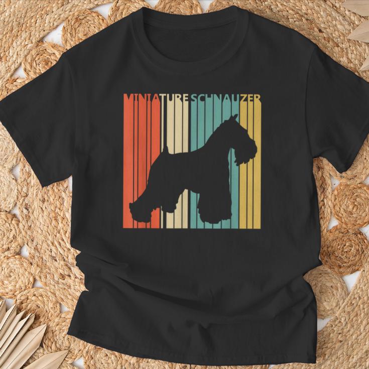 Schnauzer シュナウザー Tシャツ 高齢者への贈り物