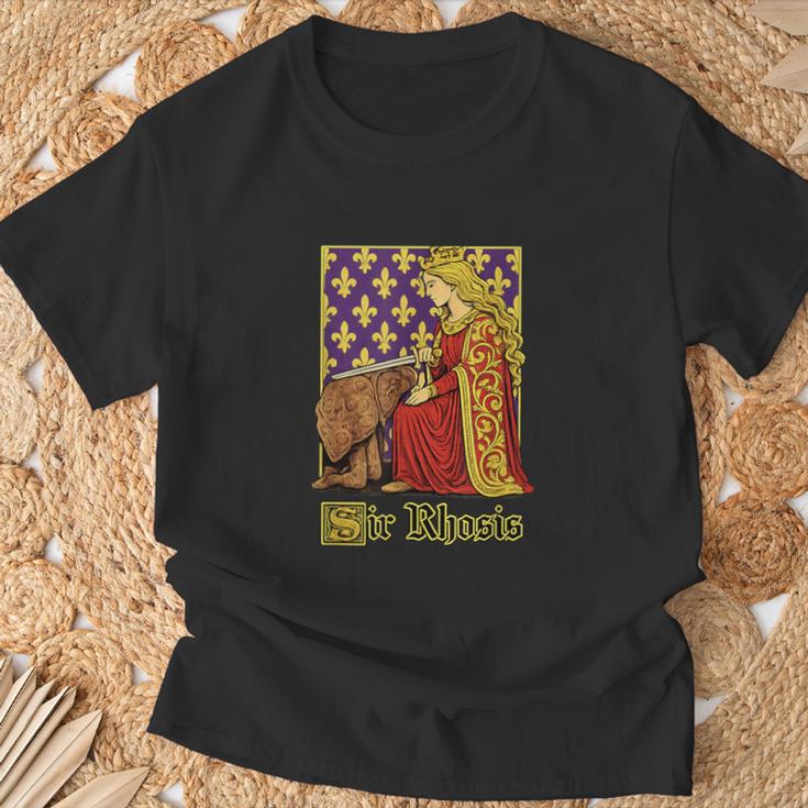 Sir Rhosis Lustiger Gen-Z-Brainrot-Memechlüpfriger Humor-Slang-Gag T-Shirt Geschenke für alte Männer