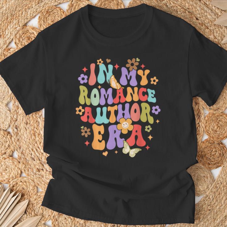 Smut Spicy Book Romance Writer In My Romance Author Era T-Shirt Gifts for Old Men