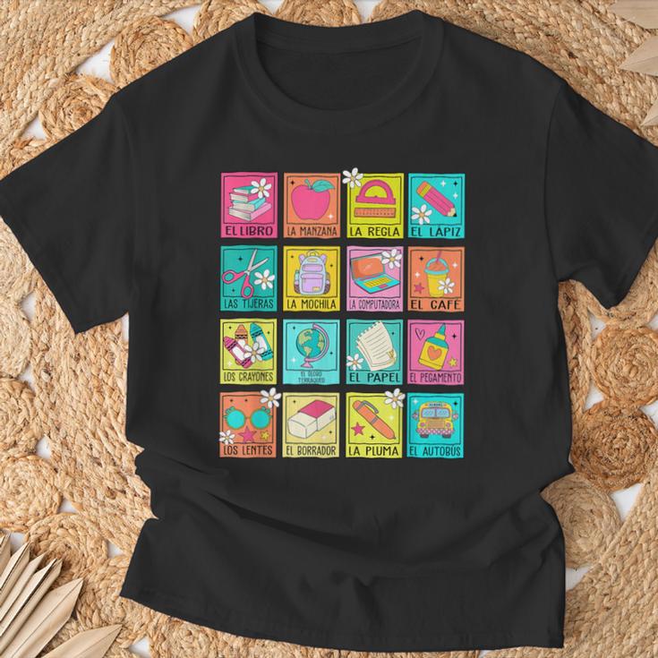 Spanish Teacher Book Back To School T-Shirt Gifts for Old Men Spanish Teacher Book Back To School T-Shirt Gifts for Old Men