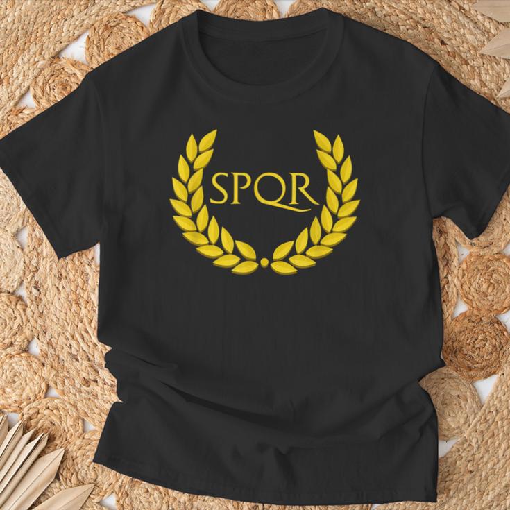 Spqrパープルローマ帝国 Tシャツ 高齢者への贈り物