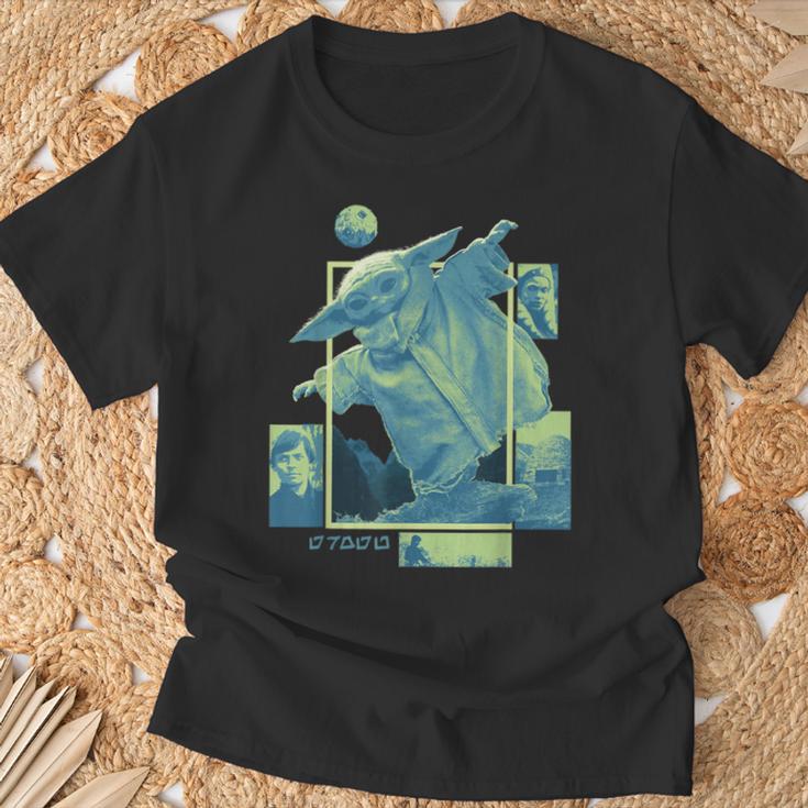 Star Wars The Book Of Boba Fett Grogu Luke Skywalker Ahsoka T-Shirt Gifts for Old Men