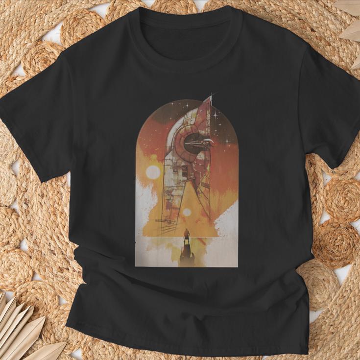 Star Wars The Book Of Boba Fett Ship Tatooine T-Shirt Gifts for Old Men