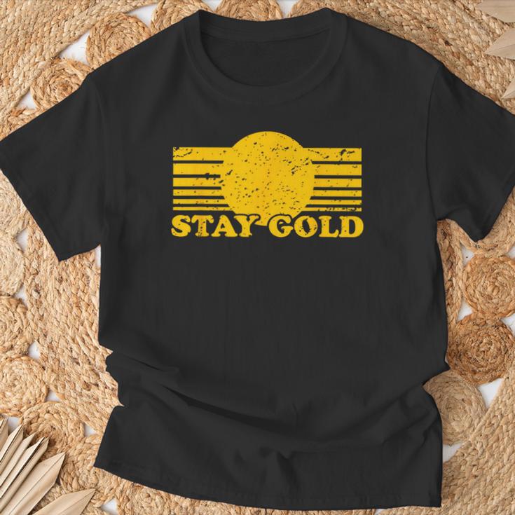 Stay Gold Ponyboy Outsiders 本 映画 小説 レトロ Tシャツ 高齢者への贈り物