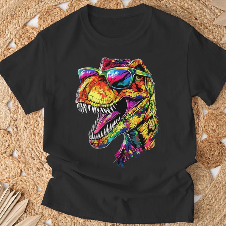 T-レックス ティラノサウルス・レックス 恐竜 恐竜大好き ディノ Tシャツ 高齢者への贈り物
