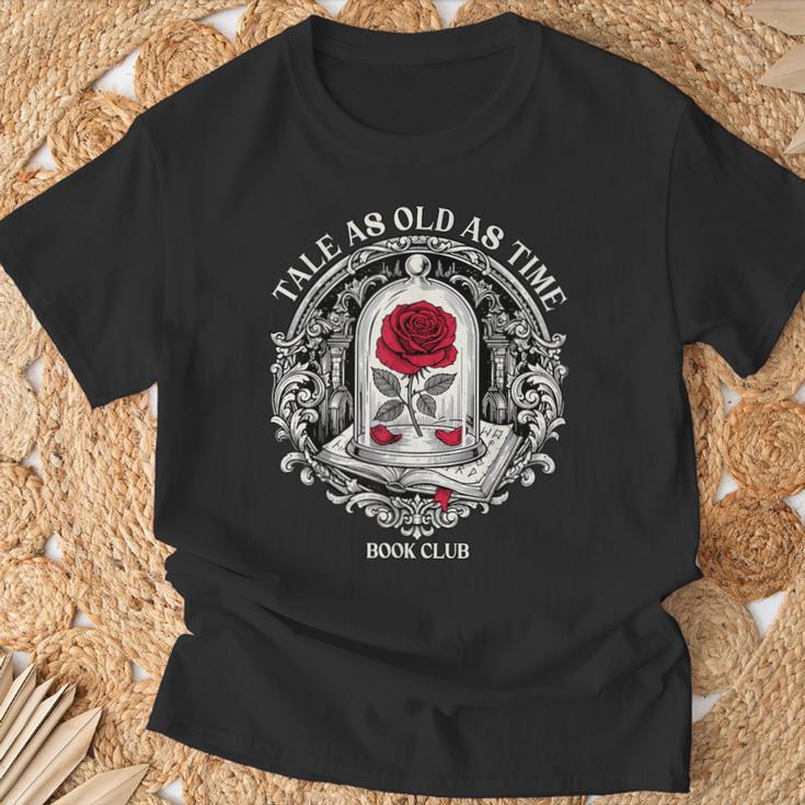 Tale As Old As Time Classic Book Lover Retro T-Shirt Gifts for Old Men