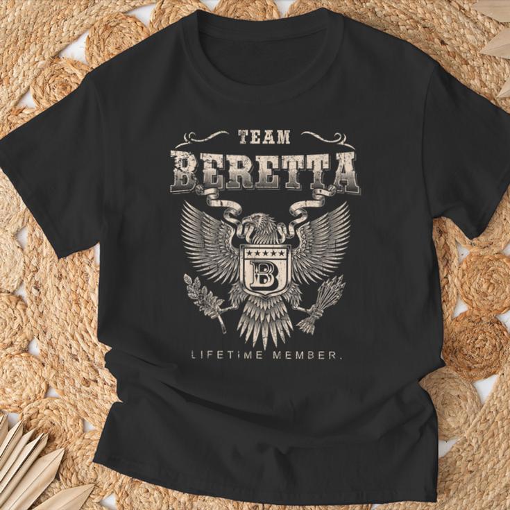 Team Beretta Lifetimeメンバー ベレッタ名 Tシャツ 高齢者への贈り物