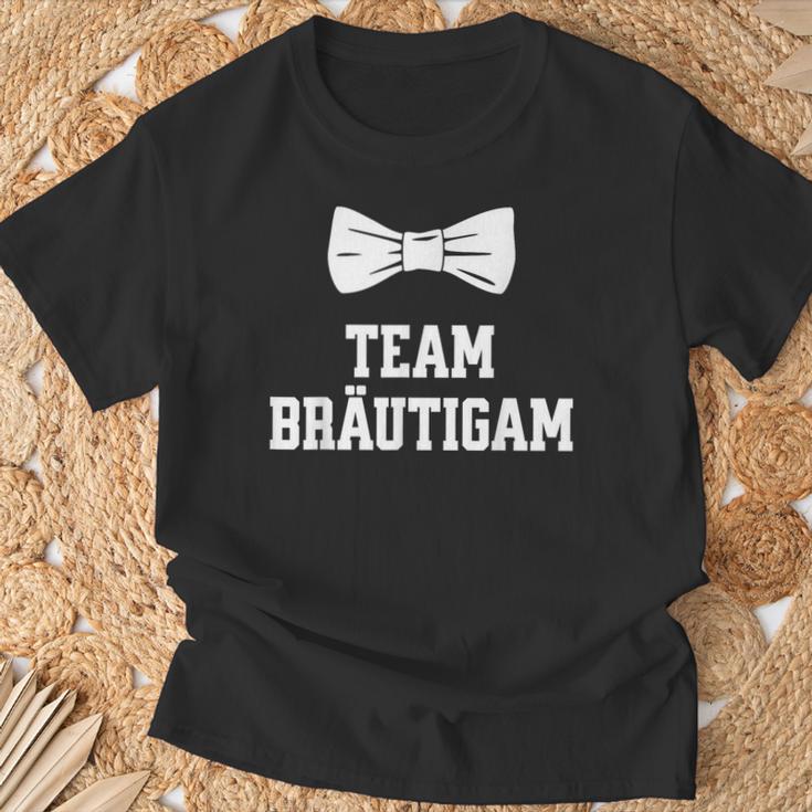 Team Bräutigam JgaPolterabend Junggesellenabschied T-Shirt Geschenke für alte Männer