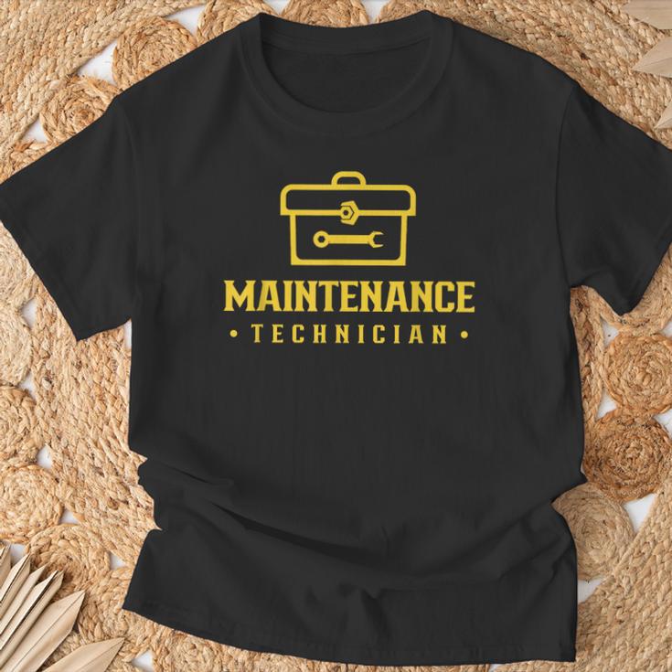 Técnico De Mantenimiento Hombre De Mantenimiento Hombres Camiseta unisex Regalos para ancianos