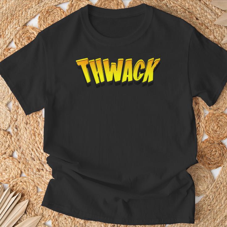 THWACK Vintage Retro Comic Book T-Shirt Gifts for Old Men