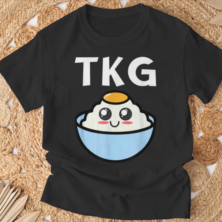 Tkg Egg Cake Rice Tシャツ 高齢者への贈り物