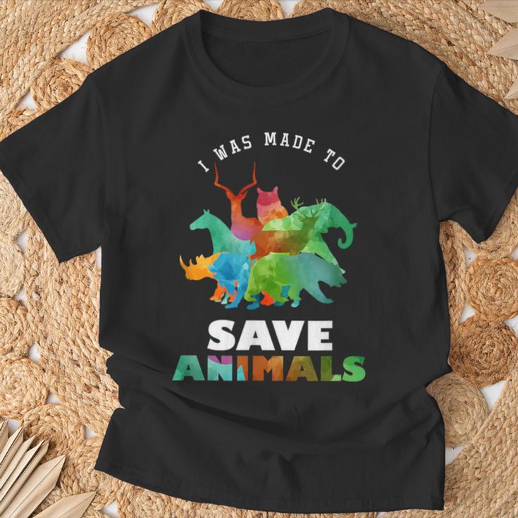 Uneterinario Paraalvar A Un Animal Rescatado Como Camiseta unisex Regalos para ancianos