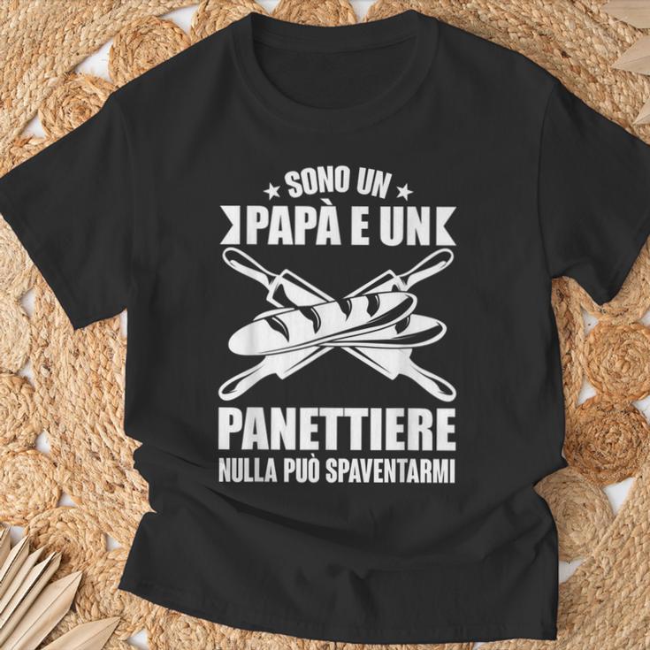 Uomo Baker Divertente Detto Panettiere Fornaio Papà E Panettiere Maglietta Regalos para ancianos
