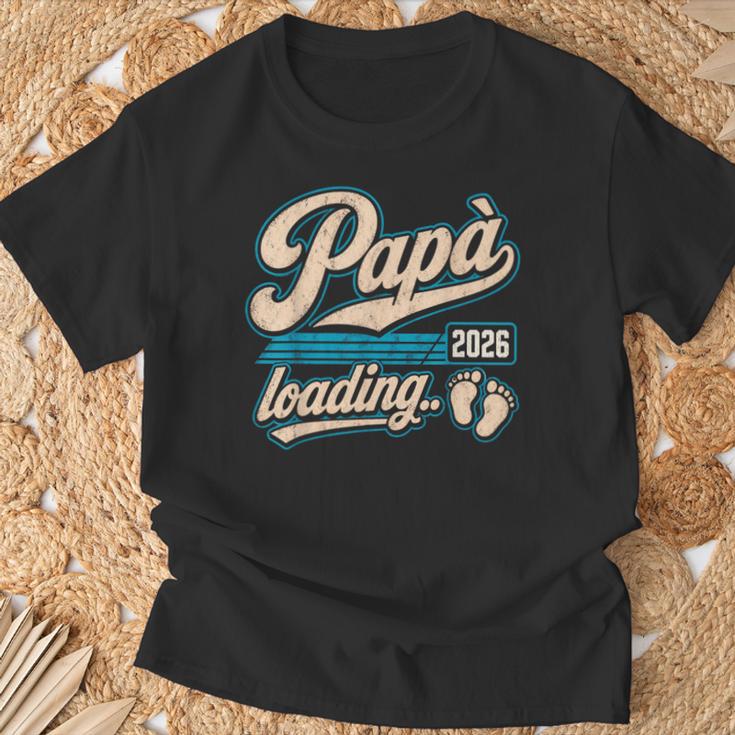 Uomo Papà Loading 2026 Futuro Papà Divertente Maglietta Regalos para ancianos