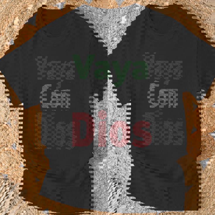 Vaya Con Dios Go With God Walk With God インスピレーションtシャツ 長袖tシャツ Tシャツ 高齢者への贈り物