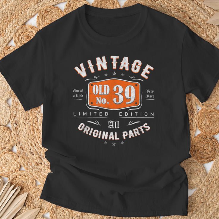 Vintage 1983 ヴィンテージ 1983年生まれ 39歳の誕生日ギフトアイデア 39歳 Tシャツ 高齢者への贈り物