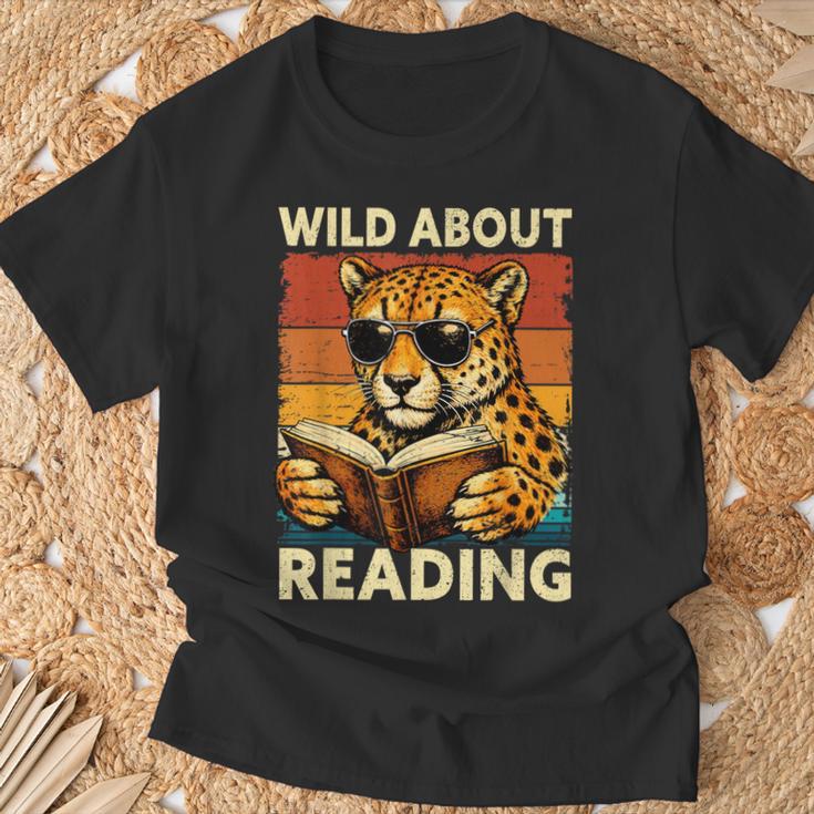 Vintage Cheetah Reading Book Wild About Reading Shirts Boys T-Shirt Gifts for Old Men Vintage Cheetah Reading Book Wild About Reading Shirts Boys T-Shirt Gifts for Old Men