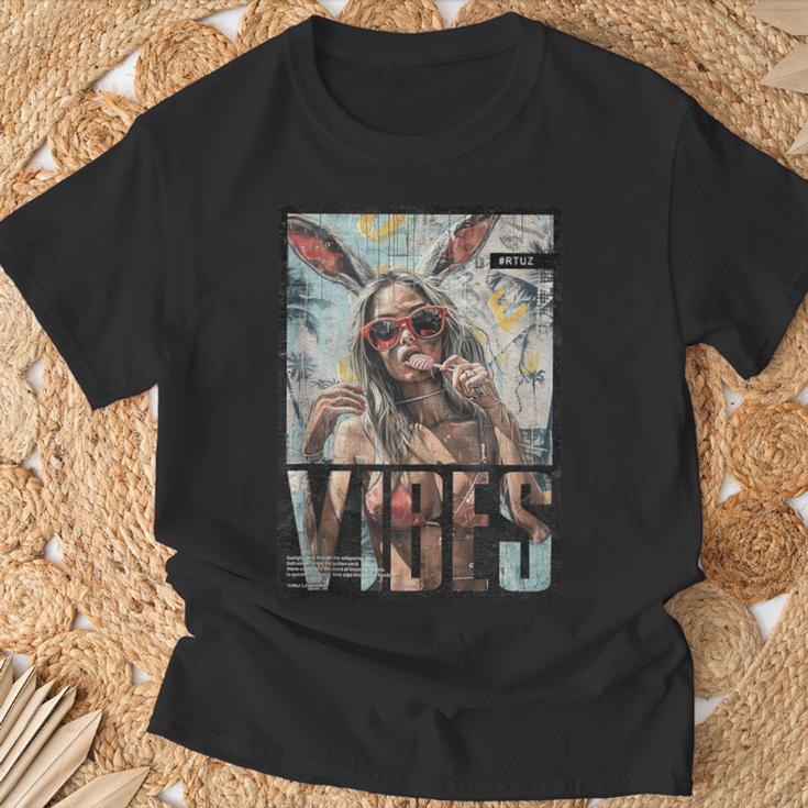 Vintage Girl Magazin Portada Modeloexy Pin-Up In Mangas Camiseta unisex Regalos para ancianos