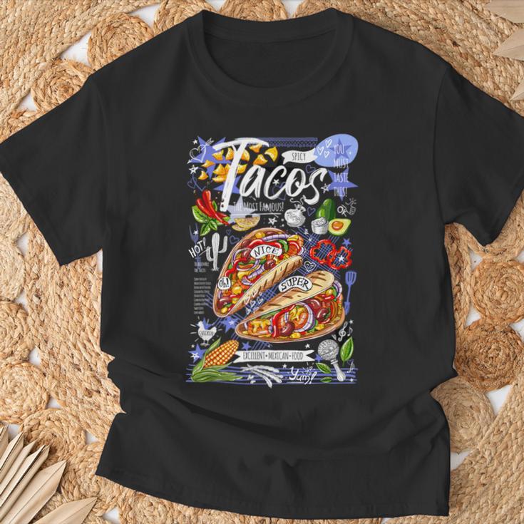 Ways To My Heart Cool Mexican Tacos Menuhortleeve Tシャツ 高齢者への贈り物