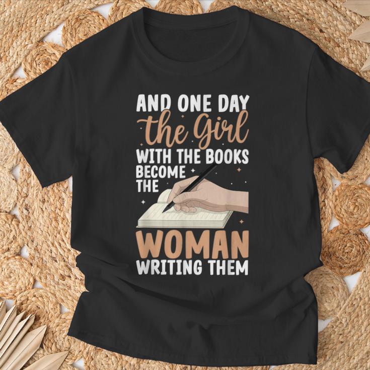 Writer Shirt For Women Author Book Novelist Poet T-Shirt Gifts for Old Men