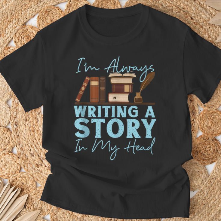Writing Quill Book Novel Writer & Published Author I'M T-Shirt Gifts for Old Men Writing Quill Book Novel Writer & Published Author I'M T-Shirt Gifts for Old Men