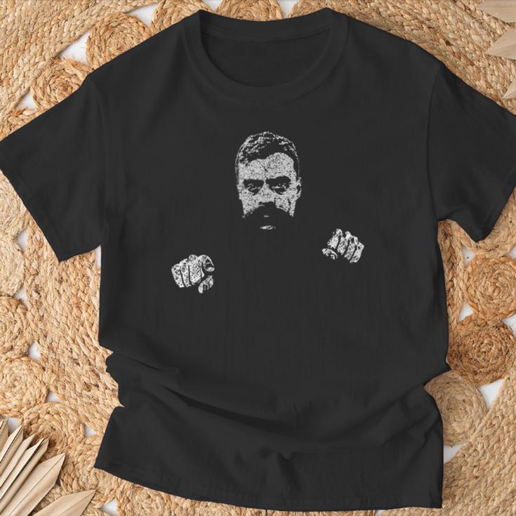 Zapata intage Délavé Etieilli T-Shirt Cadeaux pour les vieillards