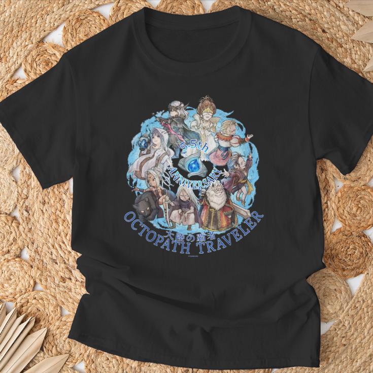 『オクトパストラベラー 大陸の覇者』55周年特製 Tシャツ 高齢者への贈り物