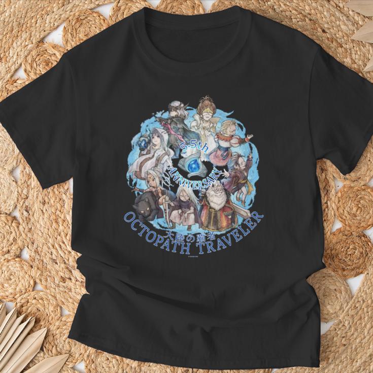 『オクトパストラベラー 大陸の覇者』55周年特製 長袖tシャツ Tシャツ 高齢者への贈り物