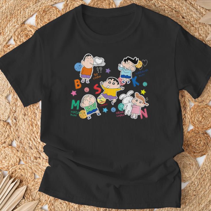 【まんが】クレヨンしんちゃん かすかべ防衛隊 Tシャツ 高齢者への贈り物