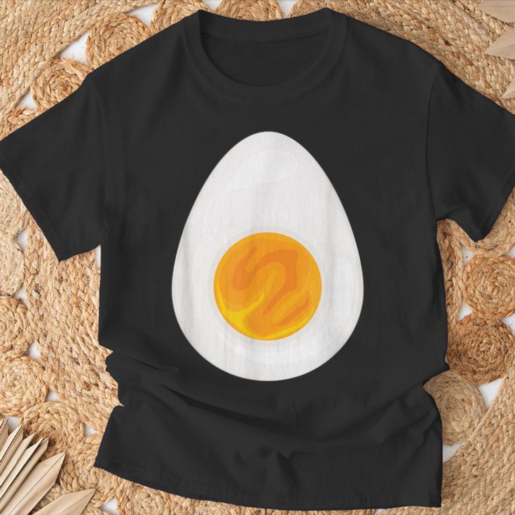 おかしなゆで卵 かわいい 朝食 食通 皮肉なユーモア ミーム Tシャツ 高齢者への贈り物