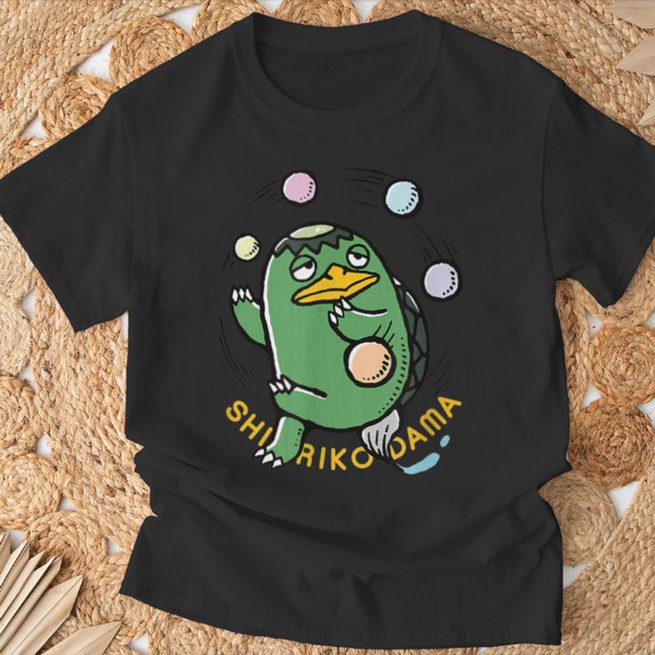 かっぱと尻子玉 Tシャツ 高齢者への贈り物
