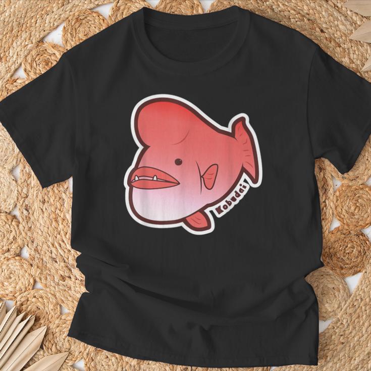 どっしりコブダイ Tシャツ 高齢者への贈り物