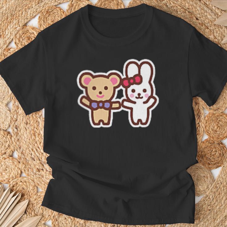 ゆるかわメルちゃん 漫画バックプリント Tシャツ 高齢者への贈り物