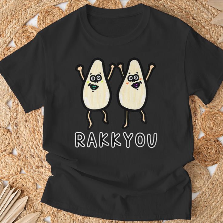 らっきょうさん Tシャツ 高齢者への贈り物