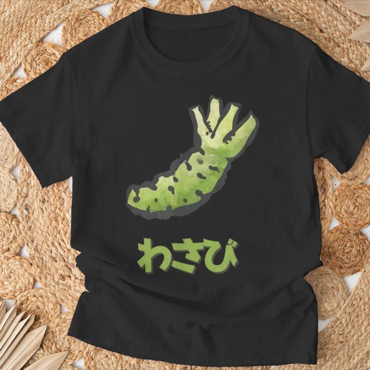 わさび、Wasabi Tシャツ 高齢者への贈り物