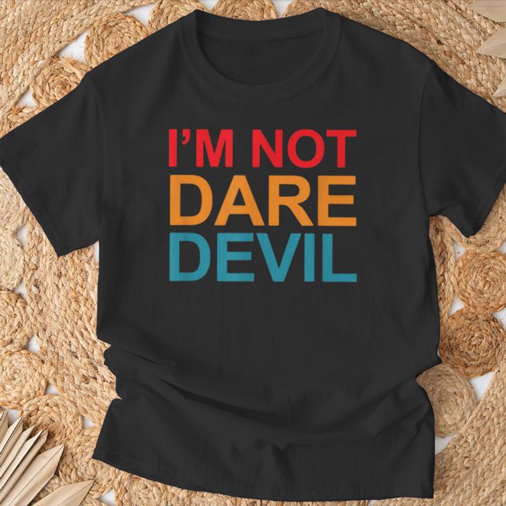 アイム・ノット・デアデビル・アパレル Tシャツ 高齢者への贈り物