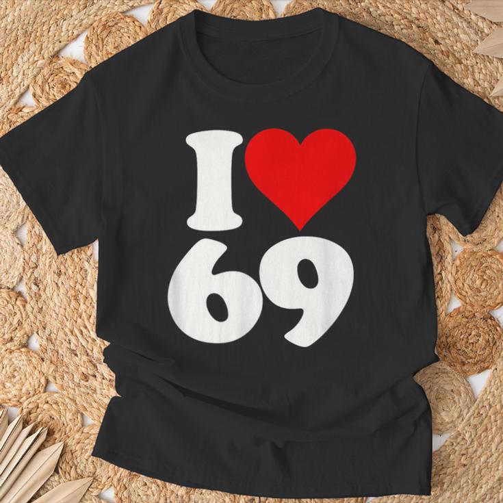 アイラブハート 69 シックスティナイン Tシャツ 高齢者への贈り物