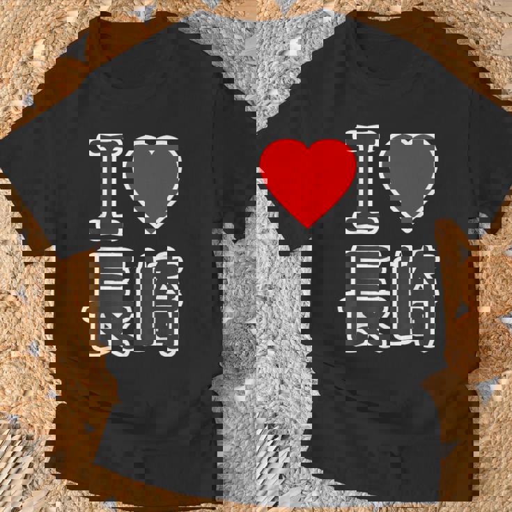 アイラブ・長崎（I Love ハート）Big 大きな文字【47都道府県】ジモtティ 地元愛 旅行お土産 面白 Tシャツ 高齢者への贈り物