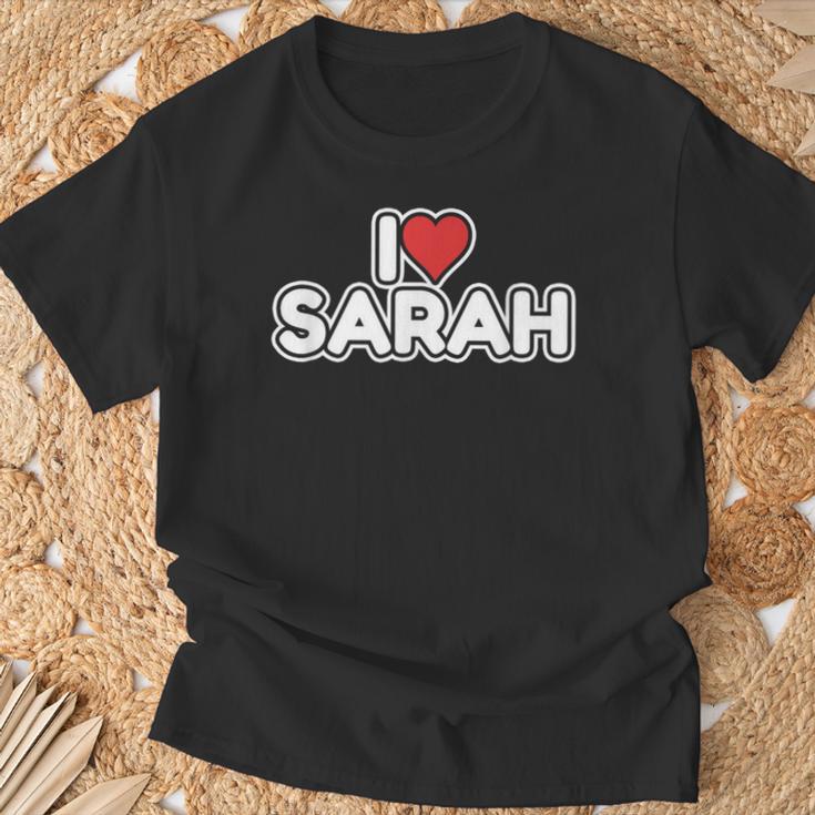 アイ・ラヴ・サラ Tシャツ 高齢者への贈り物