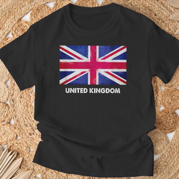 イギリスの国旗。 Tシャツ 高齢者への贈り物