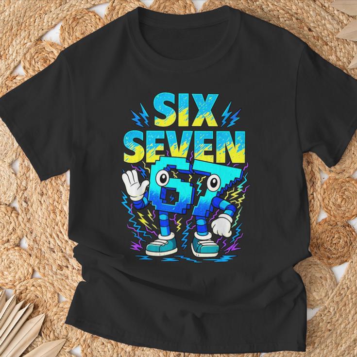 イタリアンブレインロットシックスセブン 6 7Ixeven Tシャツ 高齢者への贈り物