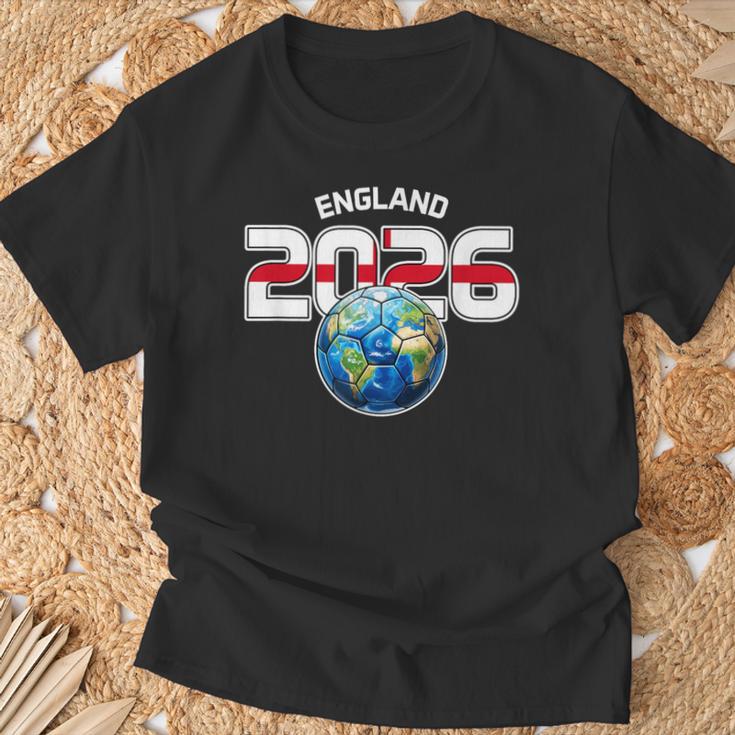 イングランド 2026 ワールドサッカー Tシャツ 高齢者への贈り物