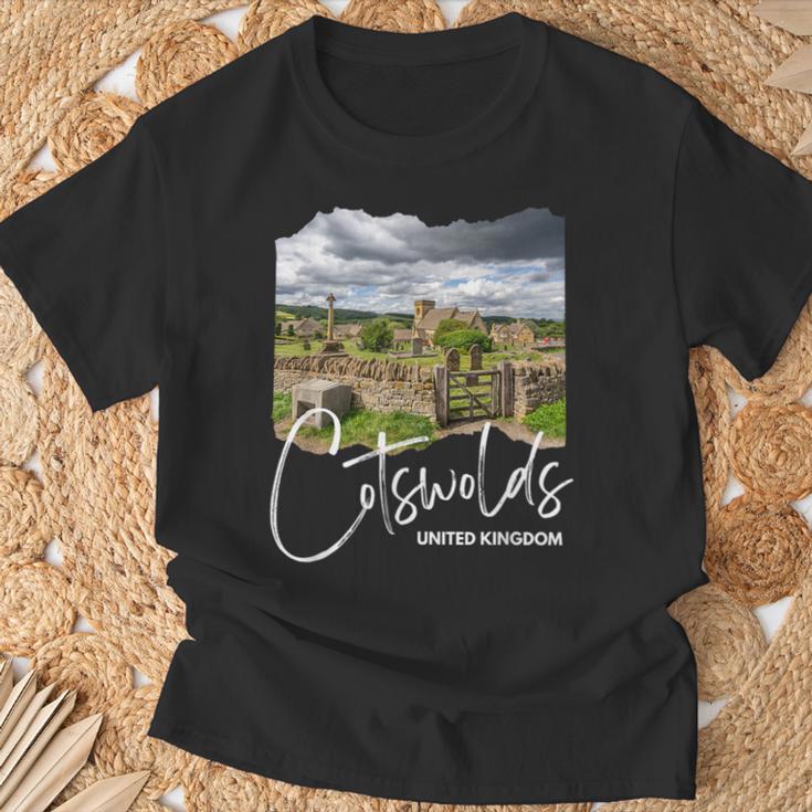 イングランド コッツウォルズ Tシャツ 高齢者への贈り物
