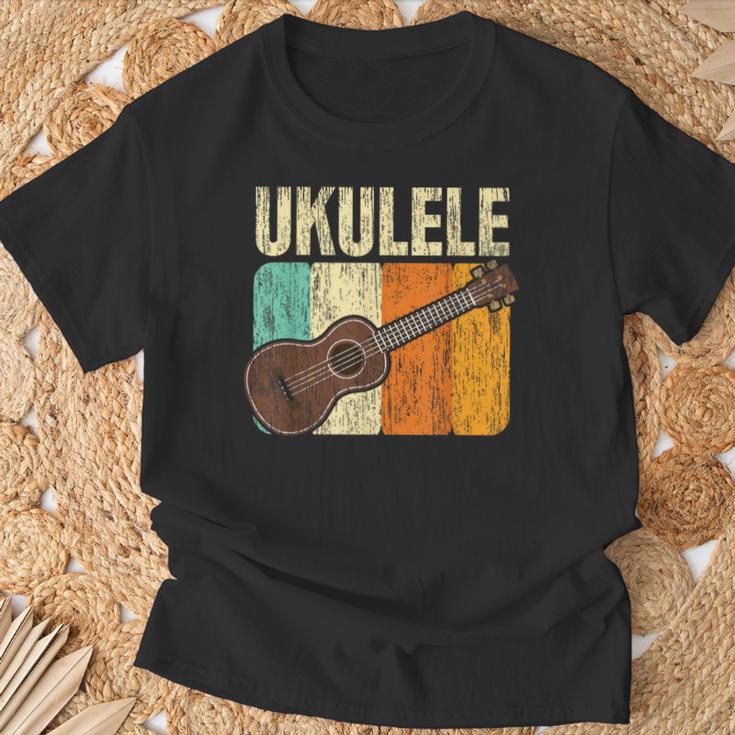 ウクレレ ビンテージ Tシャツ 高齢者への贈り物