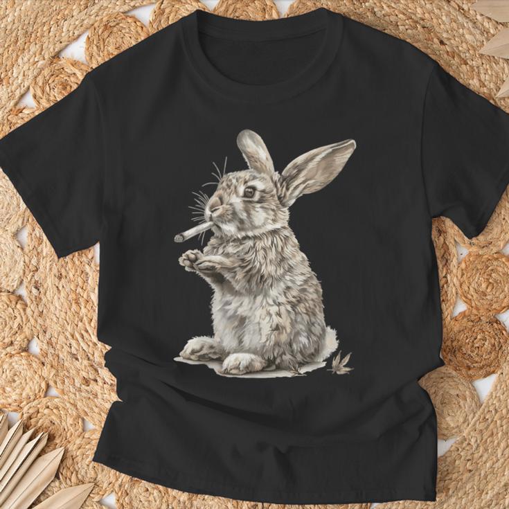 ウサギの大麻 Tシャツ 高齢者への贈り物