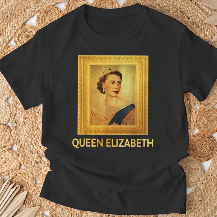 エリザベス女王 Ii ファン ビンテージ写真 英国王 Tシャツ 高齢者への贈り物